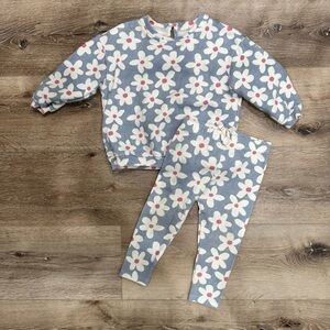ZARA Floral toddler matching Set